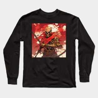 Skeleton Warrior Long Sleeve T-Shirt